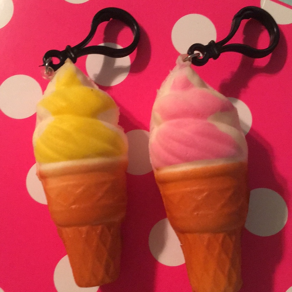Two ice cream squishy